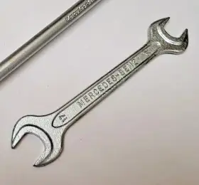 Din-895 Matador Mercedes Benz 14 X 17 Mm Tool Kit Open End Wrench Din 895 West Germany