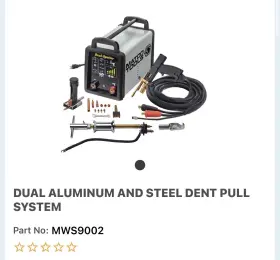 Mws9002 Matco Tools Dual Panel Spot Welder Puller Car Dent Sutd Machine Us