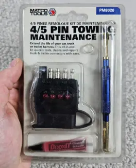 Pm8026 Matco Tools New 4/5 Pin Towing Maintenance Kit #3