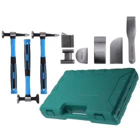 52j6dc Maxpeedingrods 9x Auto Body Panel Fender Hammer Dolly Set Sheet Metal Repair Tool Kit New
