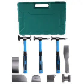 M7gyox Maxpeedingrods 9x/set Auto Body Panel Fender Hammer Dolly Kit Sheet Metal Repair Tool