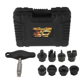 Ndusy6 Maxpeedingrods Steel Oil Drain Plug Wrench Removal Kit For Volvo Mazda Gm Bmw