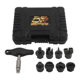 Pv83q9 Maxpeedingrods Engine Oil Drain Plug Removal Tool Set For Porsche Volvo Mercedes With T-handle