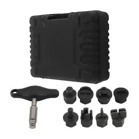 X9jwde Maxpeedingrods Oil Drain Plug Removal Tool Set For Bmw Mercedes Benz Audi Vw 8pc T-handle Kit