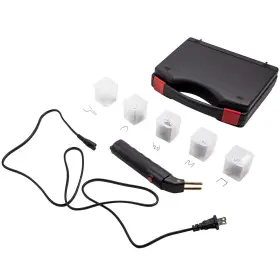 Z2x3d7 Maxpeedingrods 1x Stapler Car Bumper Fender Fairing Welder Gun Plastic Repair Kit 400 Staples