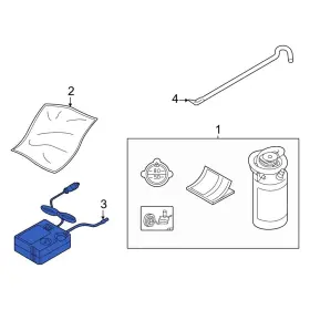 Dn4e37c20a Mazda Oe Tire Repair Kit