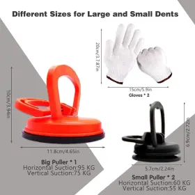 Mondax 758367661968 Dent Puller Strong Car 3 Pack Remover Tools Sucti #2
