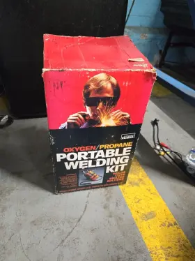 8677755547 Montgomery Ward Portable Welding Kit From Oxygen Propane