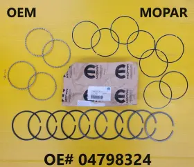 04798324 Mopar New Oem Engine Piston Ring Package 2.5l I-4 4798324 Old Stock