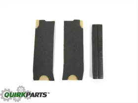 68078452aa Mopar 10-17 Jeep Wrangler Soft Top Header Foam Tape Kit Oem New Part #68078452aa