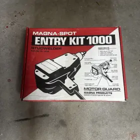J1000 Motor Guard Magna-spot Entry Kit 1000 Stud Welder Dent Remover Tested