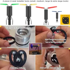 Myqp1101 My-auto Hydraulic Cylinder Seal Kit-rod Install Tool-hydraulic Ucup Twistor #3