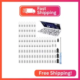 N2047nljyb Nachlynn 100 Pcs Tire Repair Nails Rubber Screw Tool Self-service Na