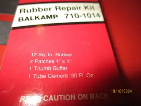 710-1014 Napa Rubber Repair Kit - Lot Of 2-made Usa Schrader Bridgeport Bike Tires Boots #2