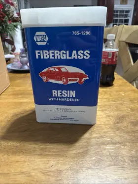 765-1286 Napa Fiberglass Resin With Hardener Gallon
