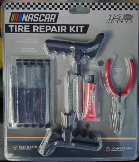 76545 Nascar Tire Repair Kit 14 Pieces