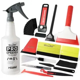 Nt045 Newishtool Profi Window Tint Kit Vinyl Wrap Tool Car Tools Black