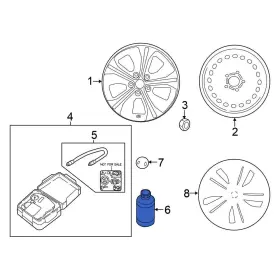 997905sk4d Nissan Oe Tire Sealant