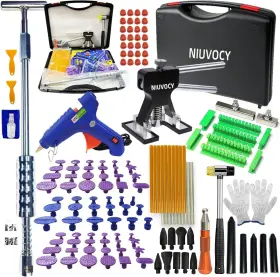 Azf55 Niuvocy Car Dent Puller Kit Paintless Remover Tool For Lifter Heavy Duty