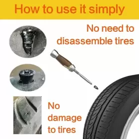 Norshire 742025978505 Tire Repair Nailself-tapping Screwtire Kitstire Screw Plugtire #2