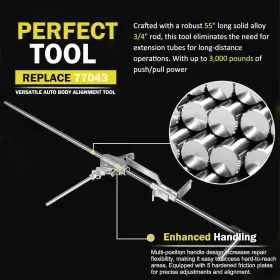 Nvqp-660 Nv-auto 77043 For Monkey-on-a-stick Friction Jack Versatile 55 Inch Body Repair Tool #3
