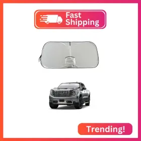 Sun-z-q345 Nwgl Sierra Windshield Sun Shade Front For Folding Sunshade Wi