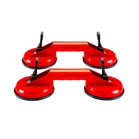 Omac 683828991792 Glass Double Suction Cups 2 Pack 125lbs Capacity Vacuum