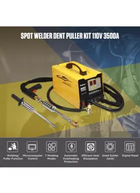 Et664 Ourantools Dent Puller Spot Welder Car Body Stud Repair Kit 3kw 110v 7 Modes #2