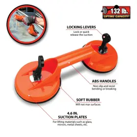 Performance Tool 039564150623 W1005 Dual Cup Dent Puller #3