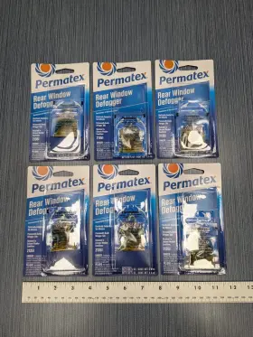 21351 Permatex Lot Of 6 X Rear Window Defogger Electrically Conductive Adhesive