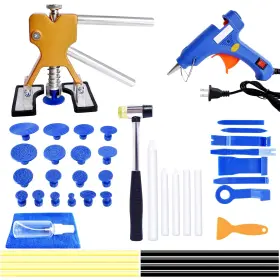 Phgcbk 725086431752 Car Dent Puller Kit 47pcs Paintless Remover With Golden