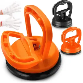 Piktime 766559852896 3 Pcs Dent Puller Suction Cup For Car Dents - Kit Small