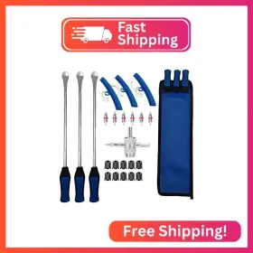Pinkjoy Pk-t4026-15 15 Inch Tire Spoon Kit 24pcs Changing Tool For Motorcycle Dirt Bike La