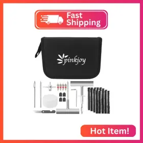 Pk-t4027 Pinkjoy 36 Pcs Tire Plug Kit Heavy Duty Repair For Car Motorcycle At