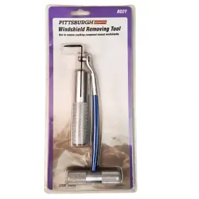 99892 Pittsburgh Automotive Windshield Removing Tool -steel Blade And Pull Handle Leverage- #99892