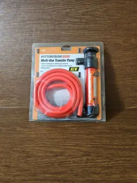 63144 Pittsburgh Automotive Multi-use Transfer Pump Free Shipping