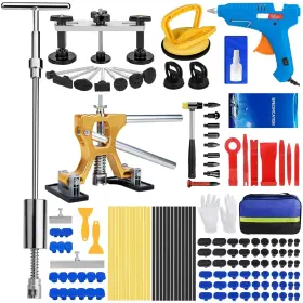 A7-135 Polisak Dent Puller Kit 135pcs Professional Car Paintless Removal Bridge P