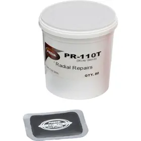 2002105 Prema Pr-110t Radial Tire Patch 2-1/4 Inch X 3-1/4 1ply Tub Of 80
