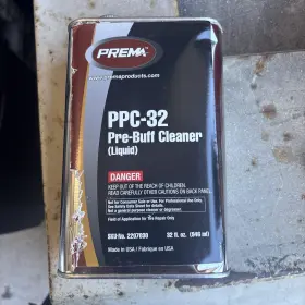 Ppc-32 Prema 213a Pre-buff Cleaner Spout Can Flammable 32oz