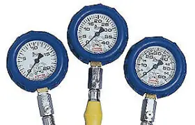 56-060 Quickcar Racing Products Dry Tire Pressure Gauges