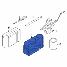 68316700aa Ram Oe Tire Repair Kit