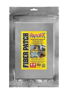 6121969es Rapidfix Uv Fiber Repair Patch Adhesive Fast Curing 6 Inch X9 All Surfaces