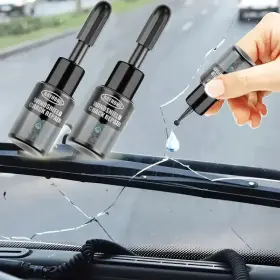 20240801-01 Rayhong Car Windshield Crack Repair Kit Fluid Adhesive Polish X 2pcs Exp 07/2027