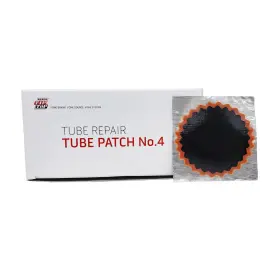 414b Rema Tip Top 003115000084 No. 4 Inner Tube Patch 3-in Round Vulcanizing Patches Red Feather