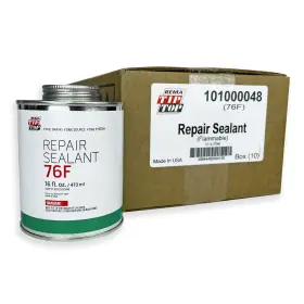 101000048 Rema Tip Top Ten 76f Innerliner Tire Repair Sealant 16 Oz Brush Cap Cans