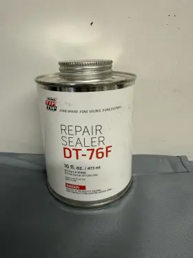 107000008 Rema Tip Top Dt-76f Innerliner Tire Repair Sealant Flammable 16 Oz Brush Can