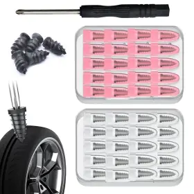 Icxa15 Rewjug 20/40/80 Pcs Tire Repair Rubber Nails Kit With 2 Sizes 40pcs