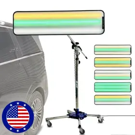 Riulpdr 760173233192 Professional Auto Dent Repair Pdr Light With Green And Foldable Holder