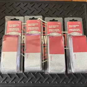 Rprt03 Road Pro 4- Dot-c2 Reflective Safety Tape 1 Roll 2 Inch X 36 Part #rprt03 New