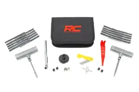 99060 Rough Country Suspension Emergency Tire Repair Kit With Carrying Case 39pcs